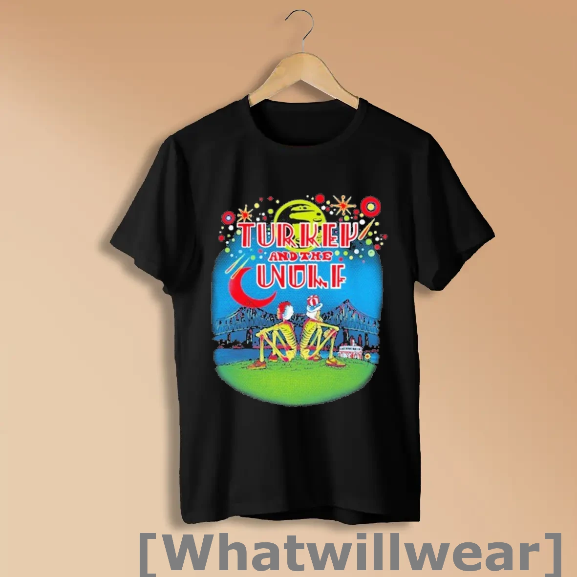 Official Turkey And The Wolf A Lil Crescent City Connection Skeletons Bridge T Shirts Shirts
