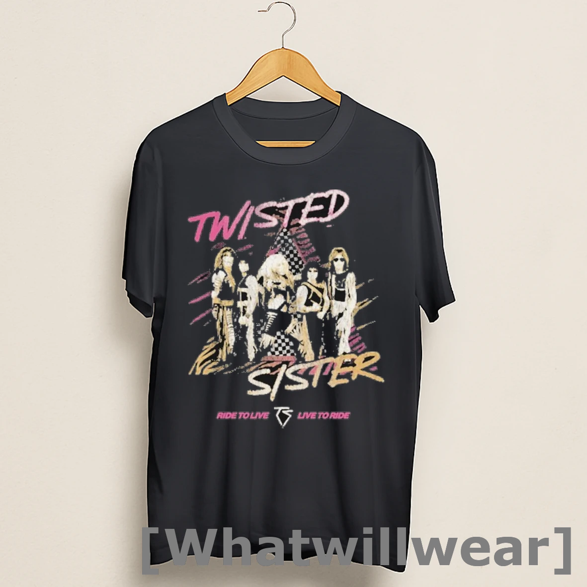 Official Twisted Sister Ride To Live Live To Ride Shirts