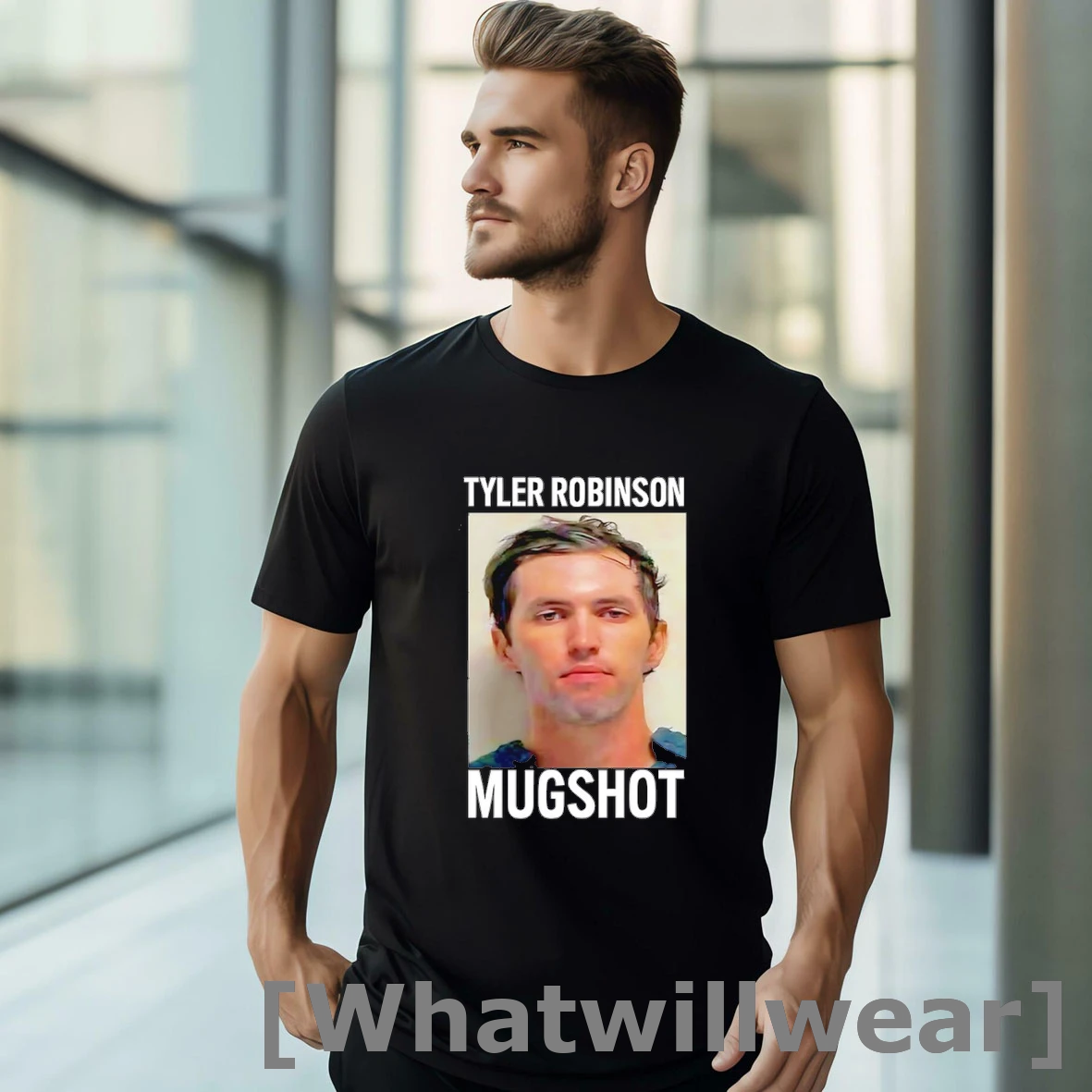 Official Tyler Robinson Mugshot Shirts