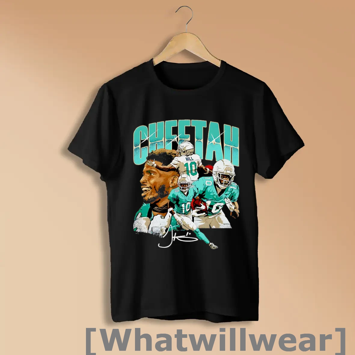 Official Tyreek Hill Miami Dolphins Nfl Vintage Graphic Shirts