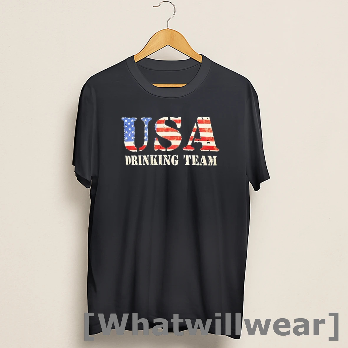 Official Usa Drinking Team Flag Shirts