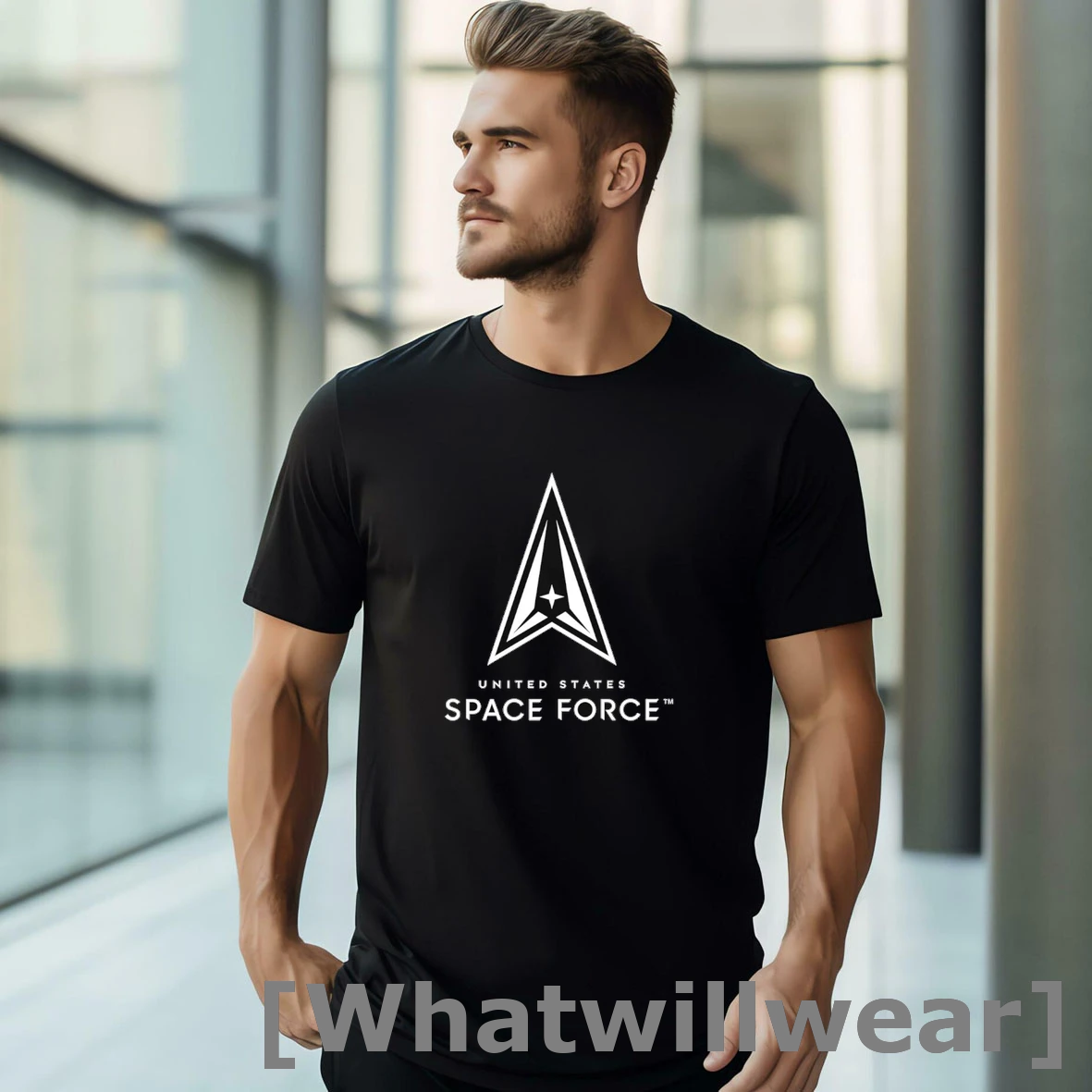 Official Ussf United States Space Force Always Above Tshirts Sweater