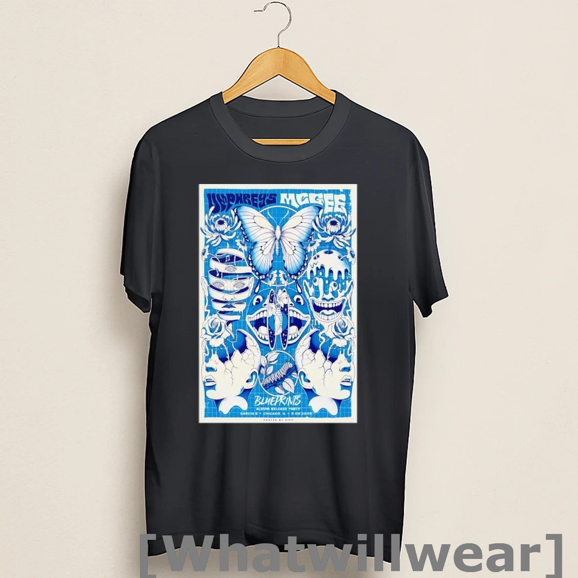Official Umphreys Mcgee Sept 08 2025 Concert Garcias Chicago Shirts