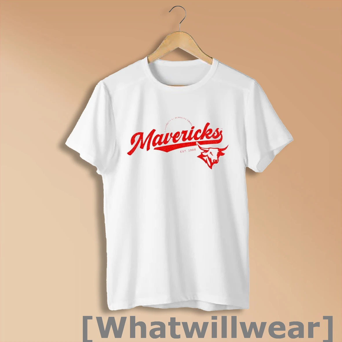 Official University Of Nebraska Omaha Mavericks Est 1908 Mascot Vintage Logo Shirt Sweatshirt