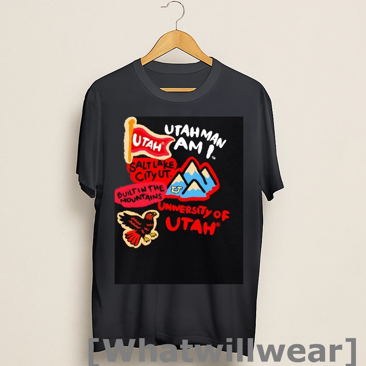Official Utah Man Am I Salt Lake City Ut University Of Utah Shirts