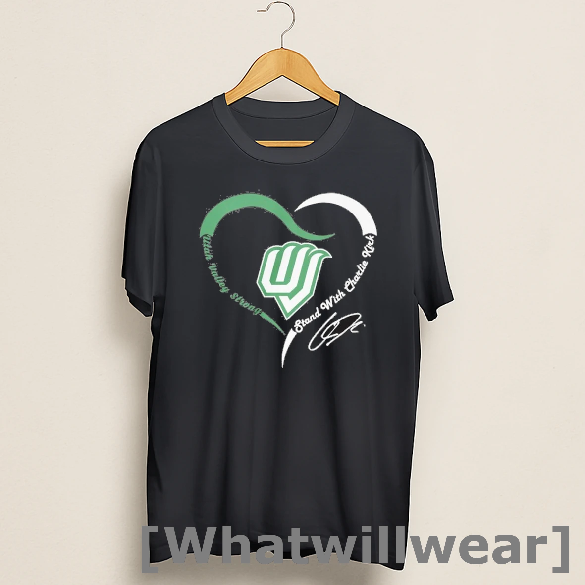 Official Utah Valley Strong Stand With Charlie Kirk Shirts