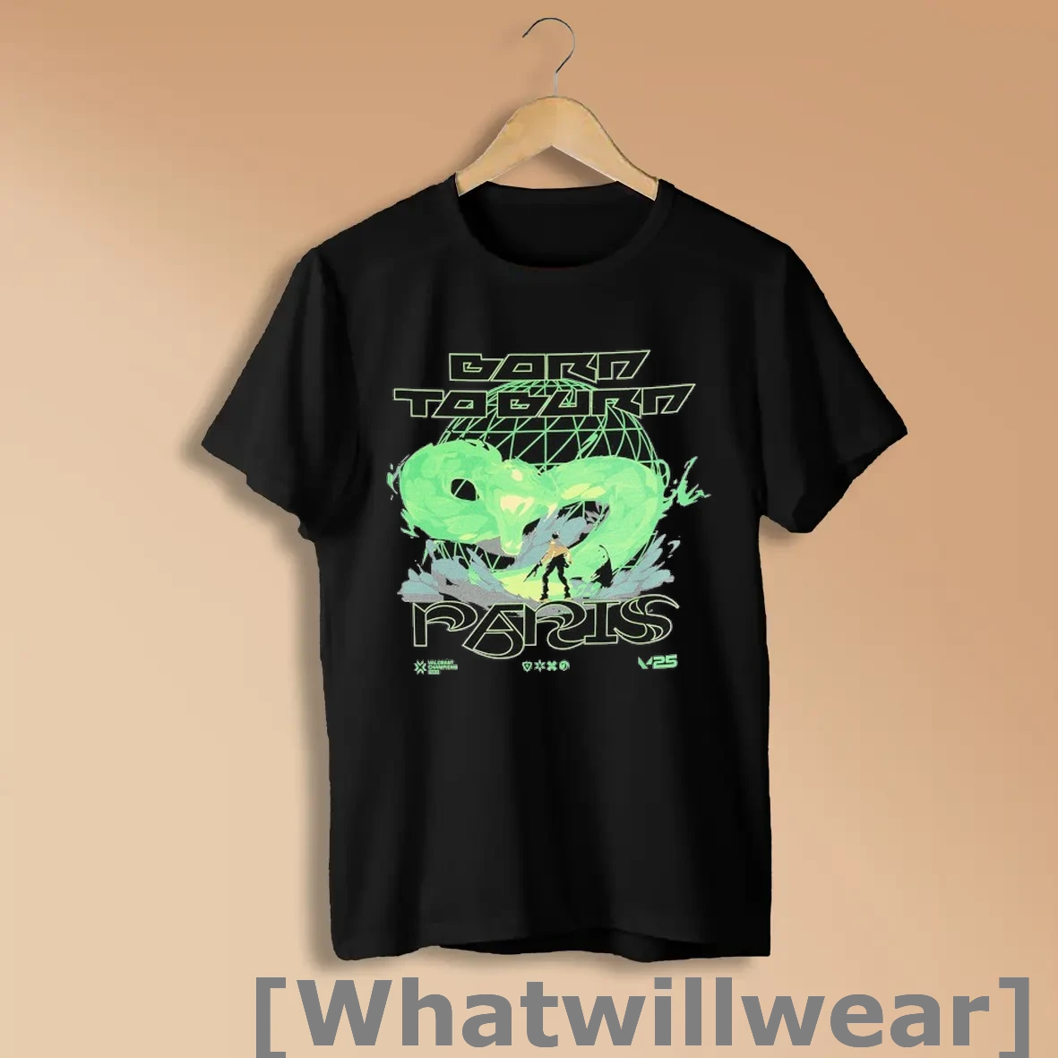 Official Valorant Champions Tour 2025 Born To Burn Riot Games Shirts
