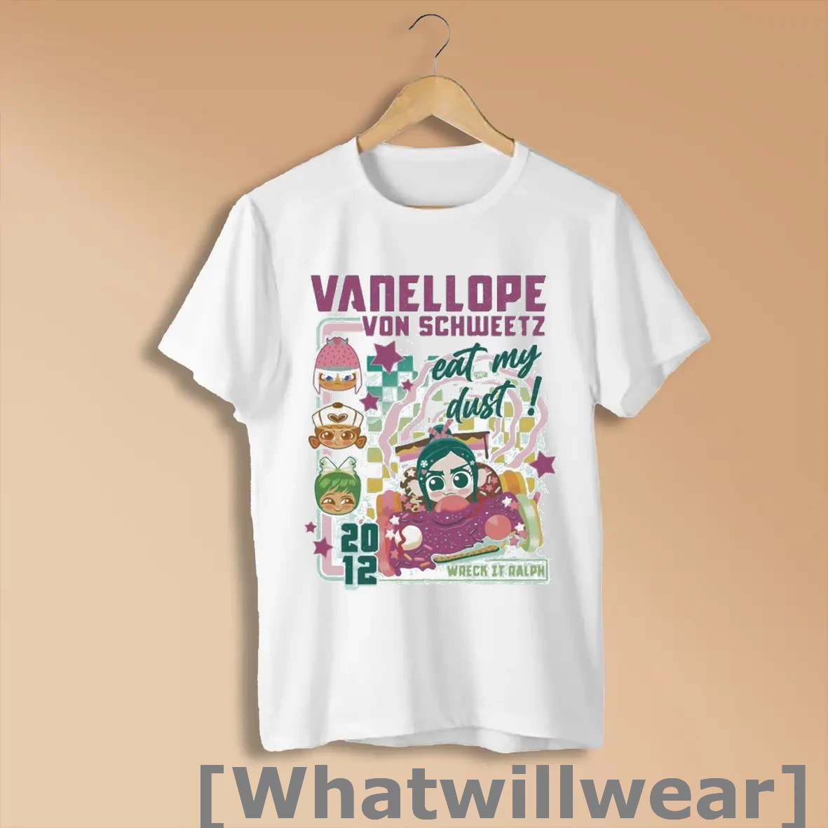 Official Vanellope Von Schweetz Eat My Dust Wreck It Ralph T Shirts Shirts