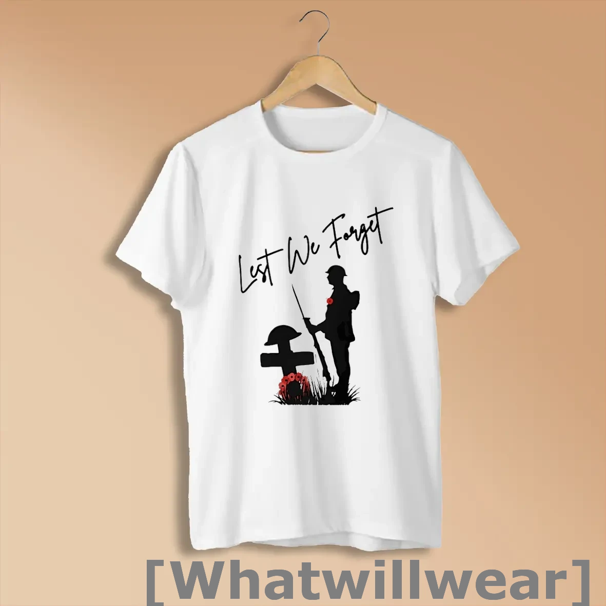 Official Veteran Remembrance Tribute Lest We Forget Shirts