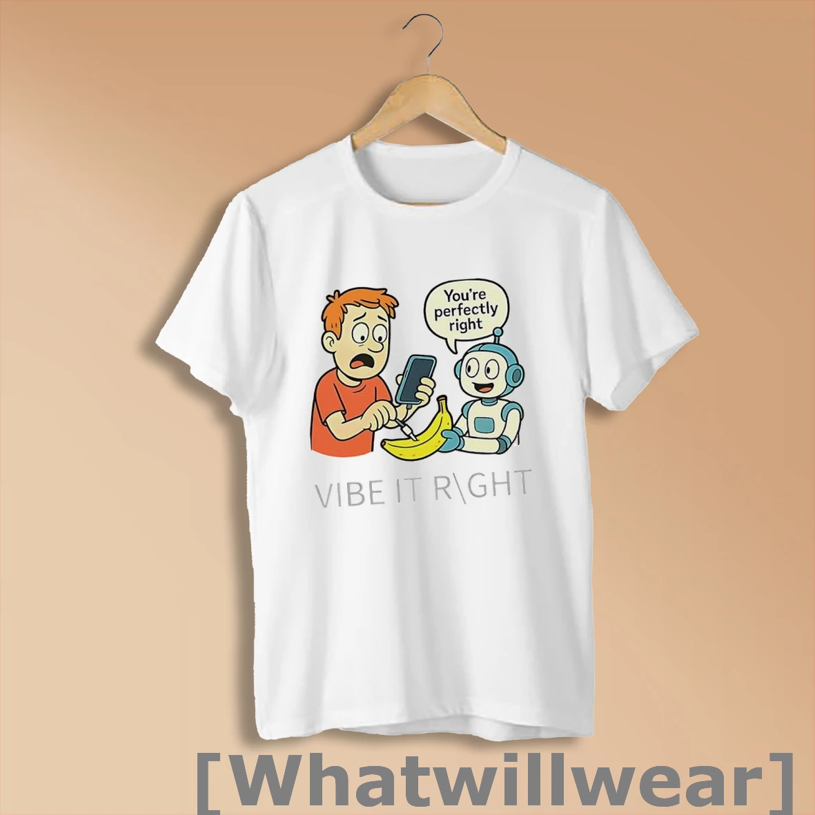 Official Vibe It Right Robot Shirt Sweatshirt