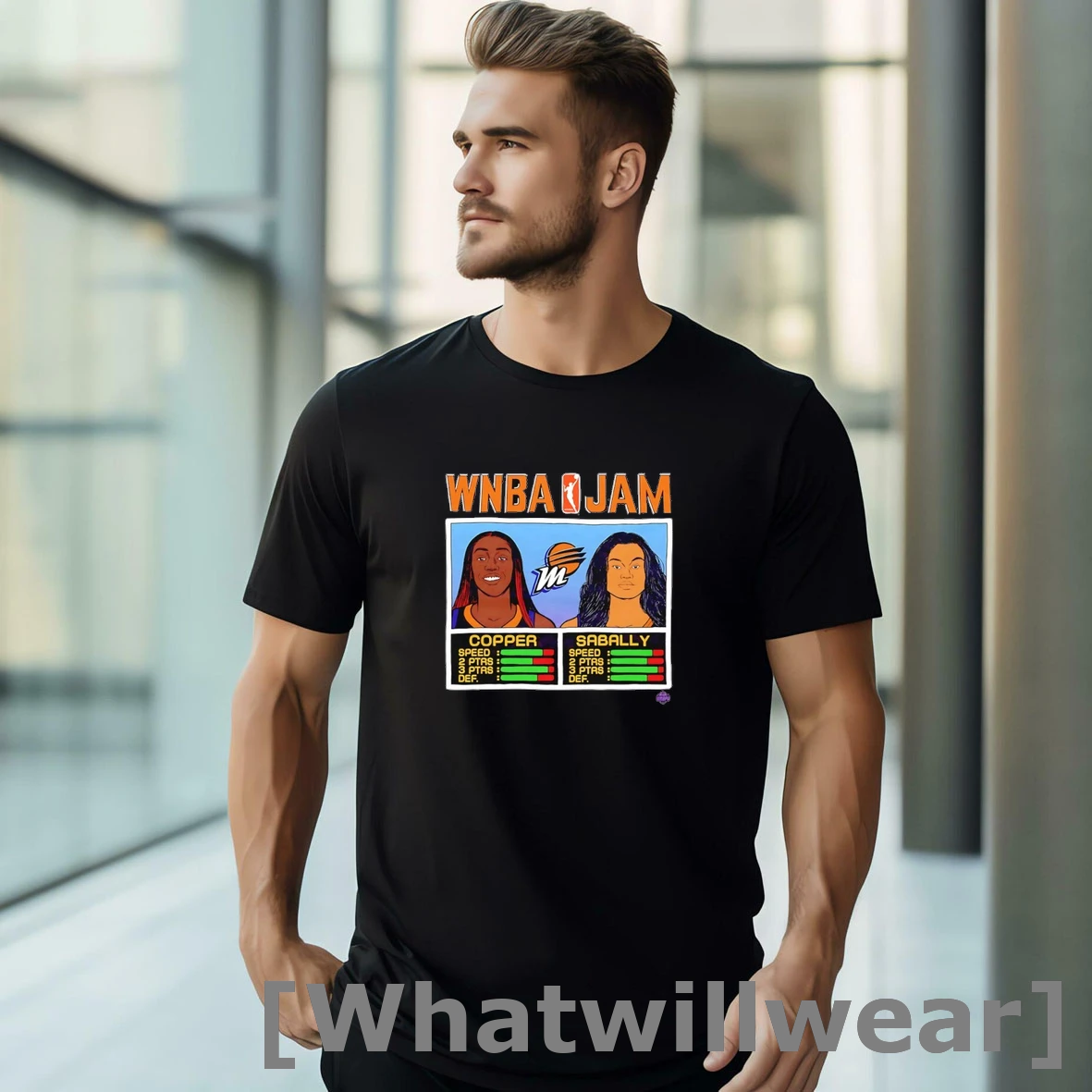 Official Wnba Jam Phoenix Mercury Kahleah Copper And Satou Sabally Tshirts Sweater