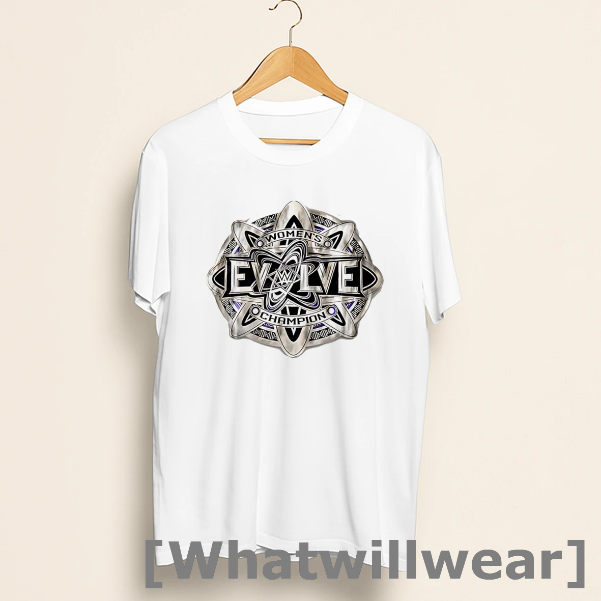 Official Wwe Evolve Championship Logo Shirts