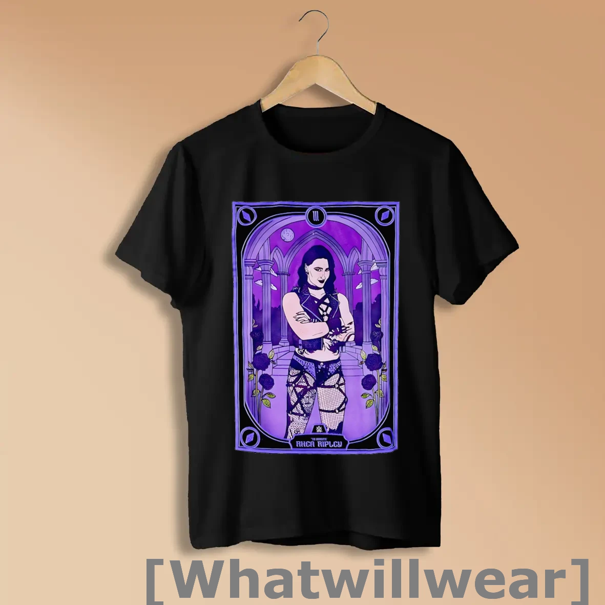 Official Wwe Rhea Ripley Tarot Card Shirts