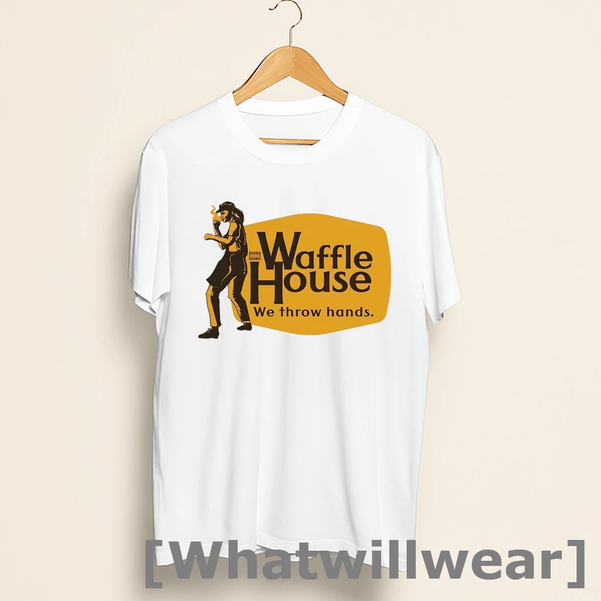 Official Waffle House We Throw Hands Cracker Barrel Shirts