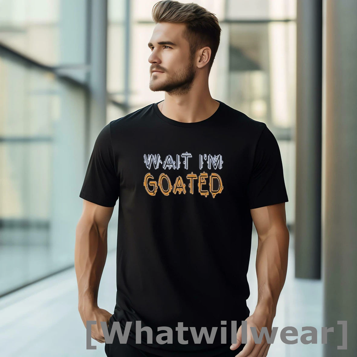 Official Wait Im Goated Tshirts Sweater