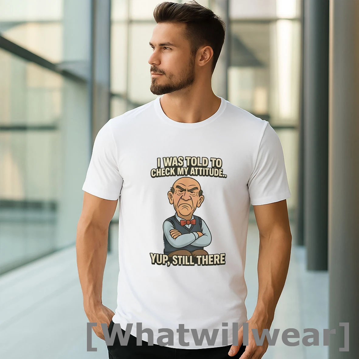 Official Walter I Was Told To Check My Attittude Yup Still There Tshirts Sweater