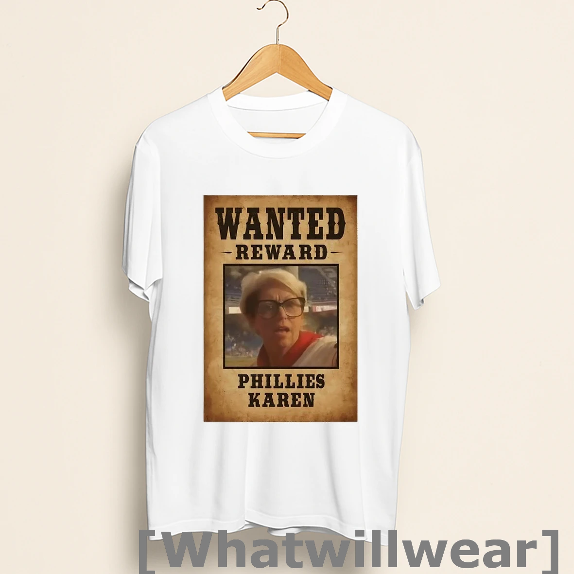 Official Wanted Reward Phillies Karen Shirts