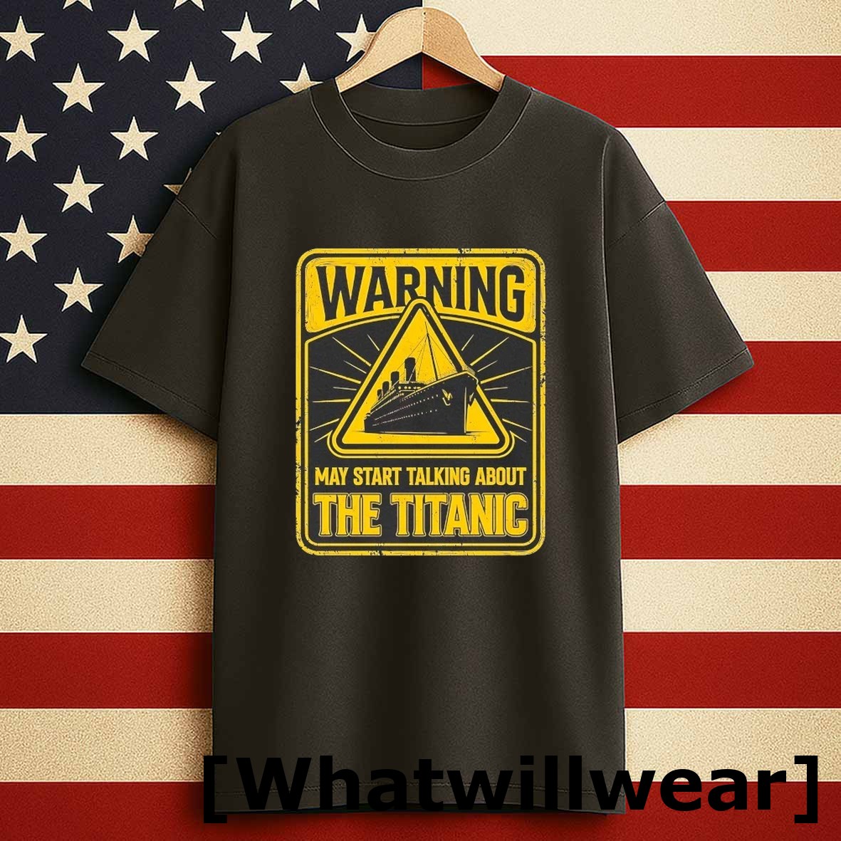 Official Warning May Start Talking About The Titanic Tshirts Sweater