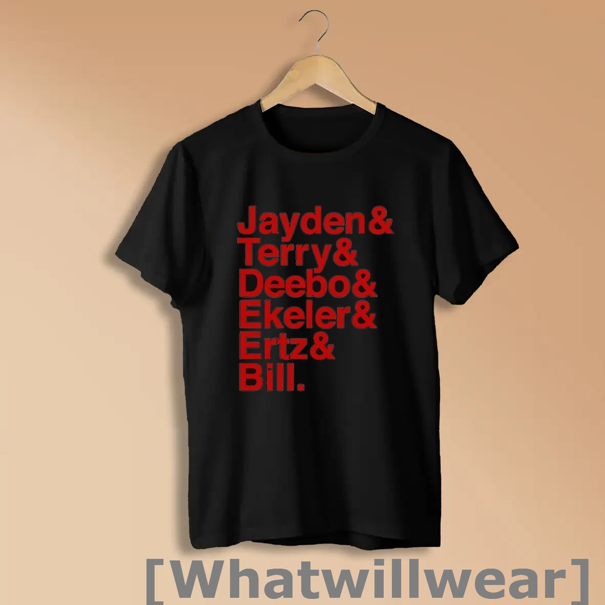 Official Washington Commanders Jayden And Terry And Deebo And Ekeler And Ertz And Bill Shirts