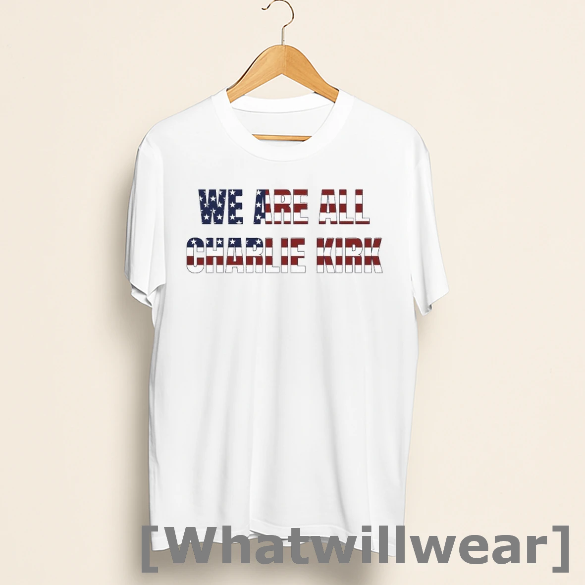 Official We Are All Charlie Kirk Fundraiser Shirts