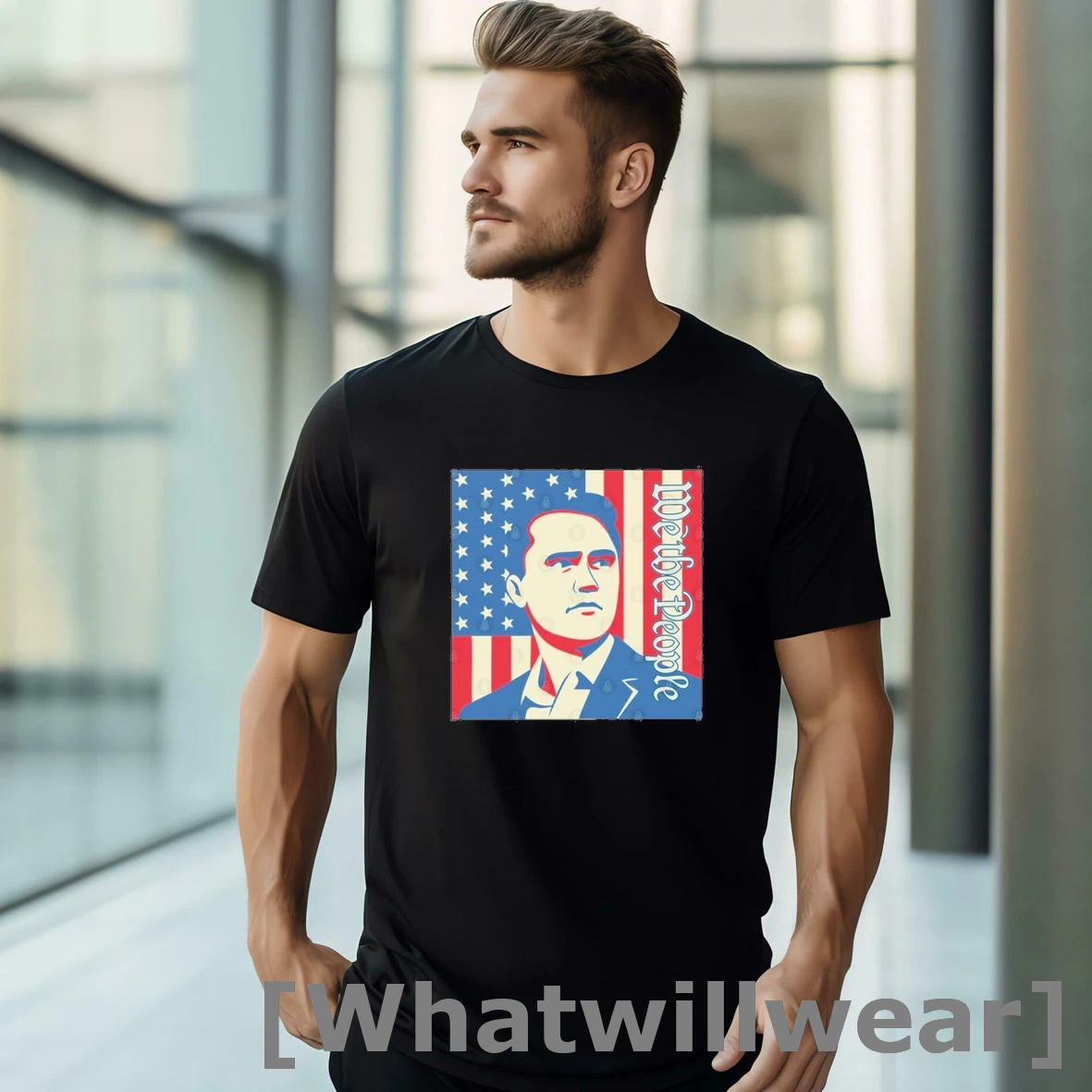 Official We The People Charlie Kirk Retro Shirts
