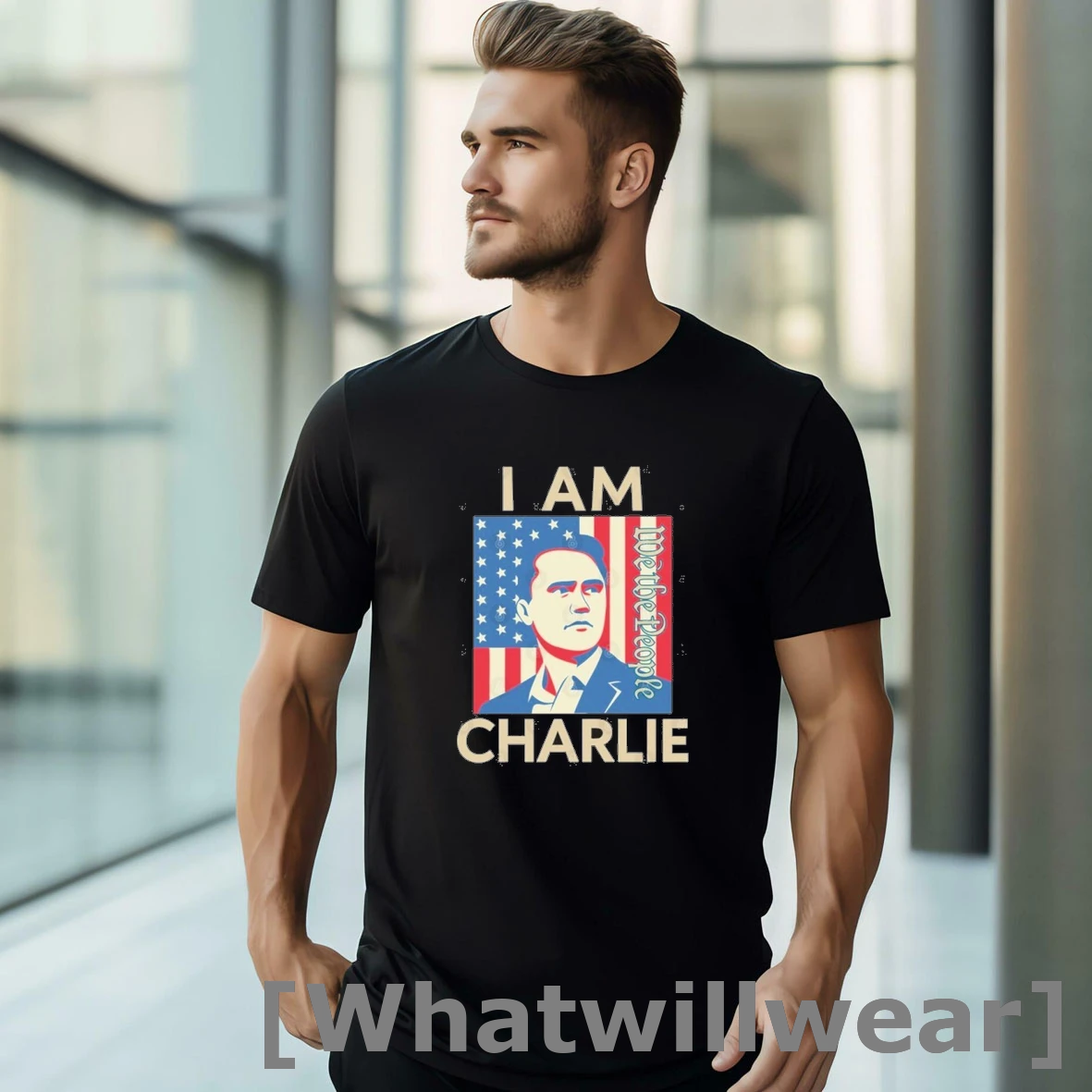 Official We The People I Am Charlie Kirk Shirts