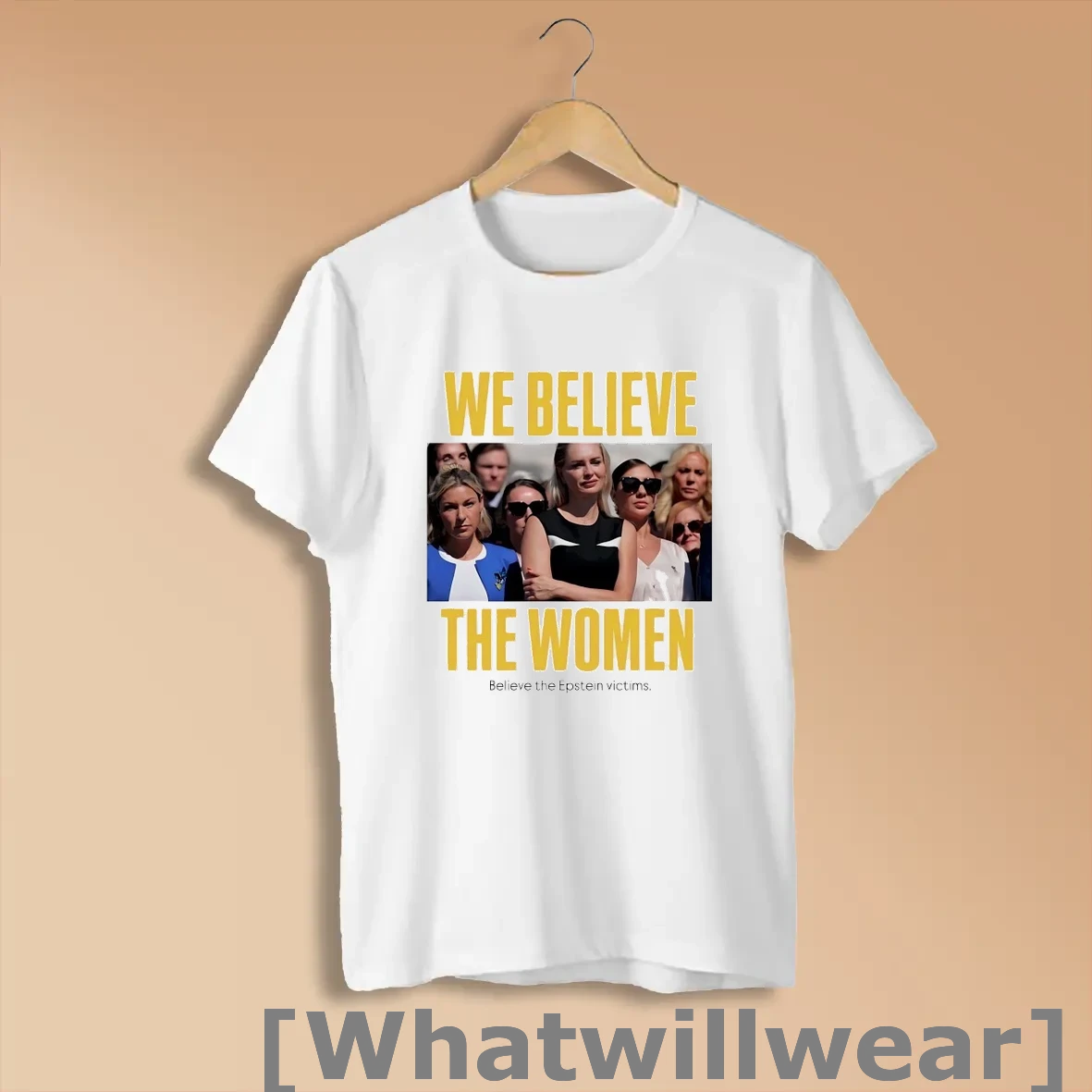 Official We Believe The Women Believe The Epstein Victims Shirts