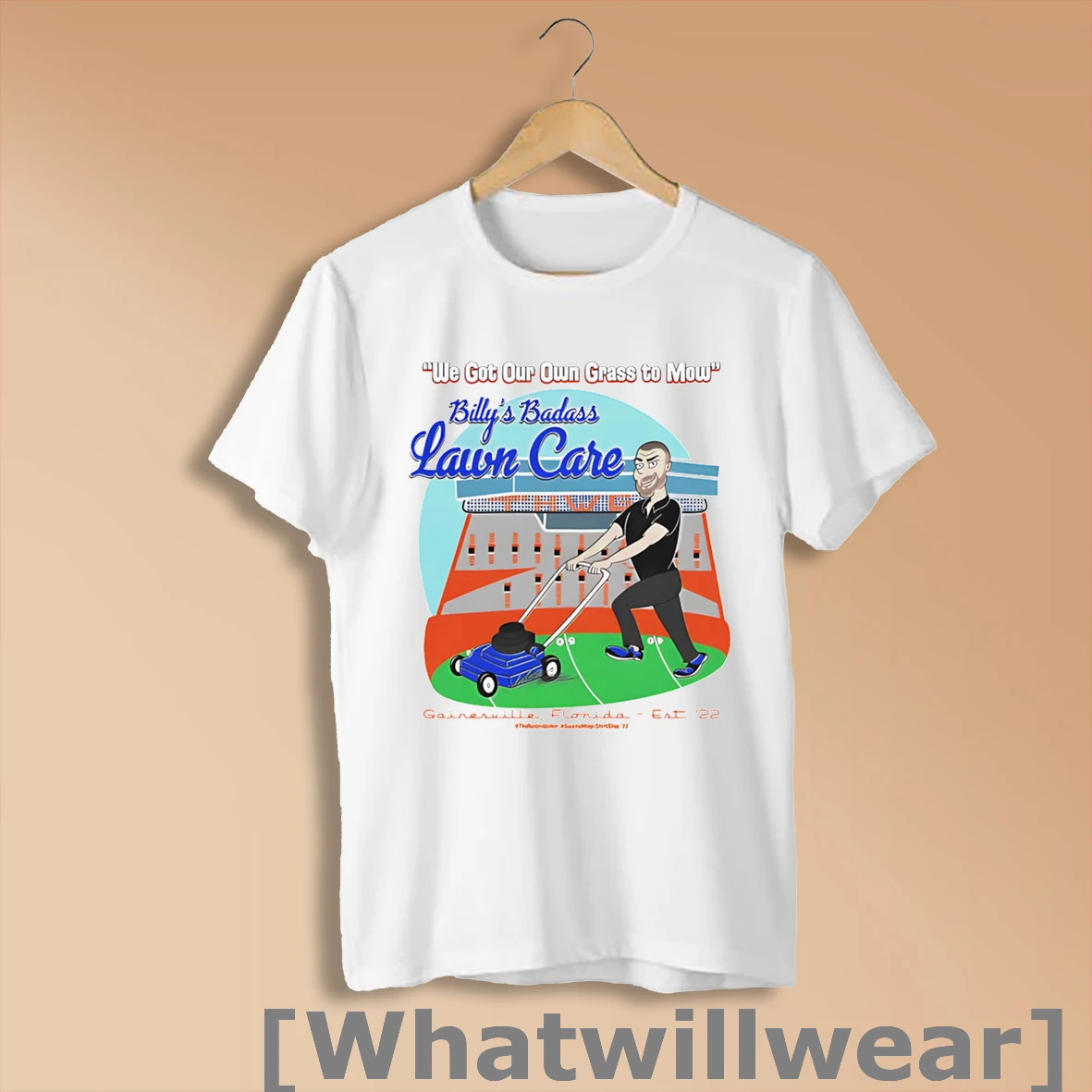 Official We Got Our Own Grass To Mow Billys Badass Lawn Care Shirt Sweatshirt