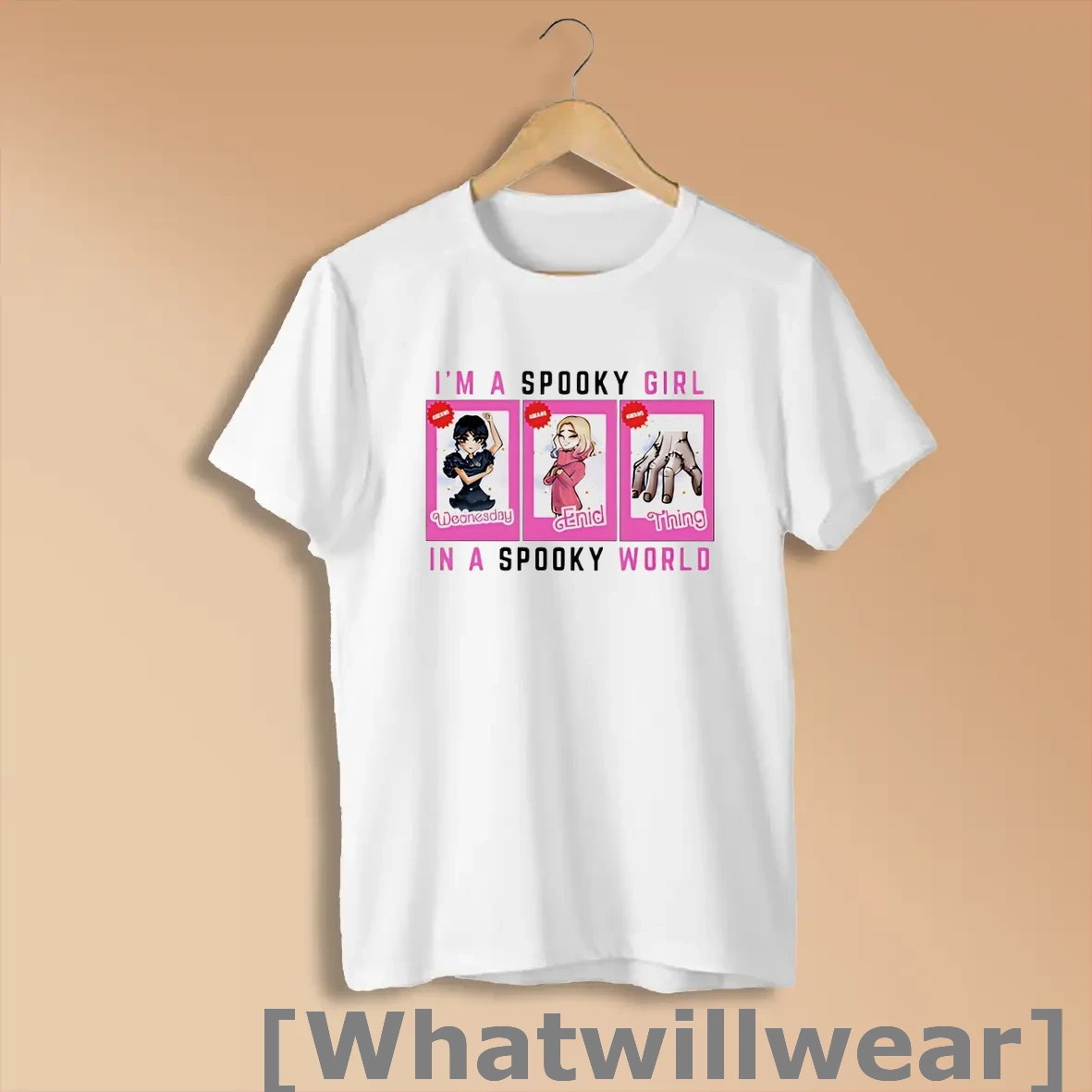 Official Wednesday Enid Thing Im A Spooky Girl In Spooky World Barbie Shirts