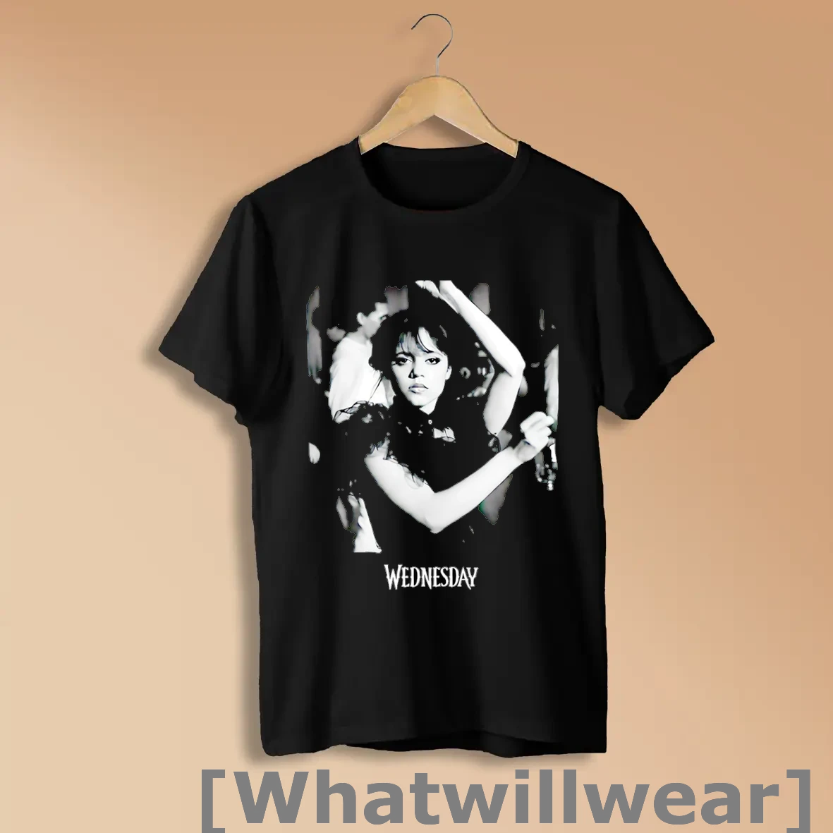 Official Wednesday Raven Dance Scene Black Shirts