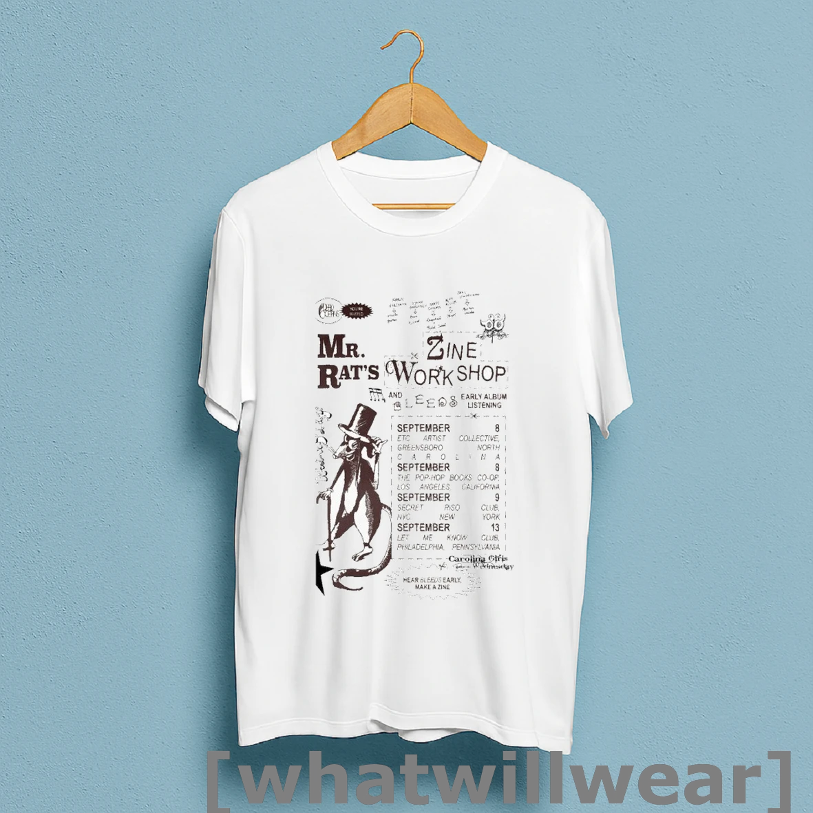 Official Wednesdays Mr Rats September 2025 Shirt Sweatshirt