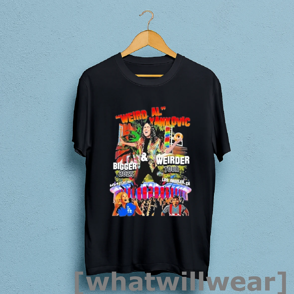 Official Weird Al Yankovic Kia Forum Bigger And Weirder 2025 Tour Shirt Sweatshirt