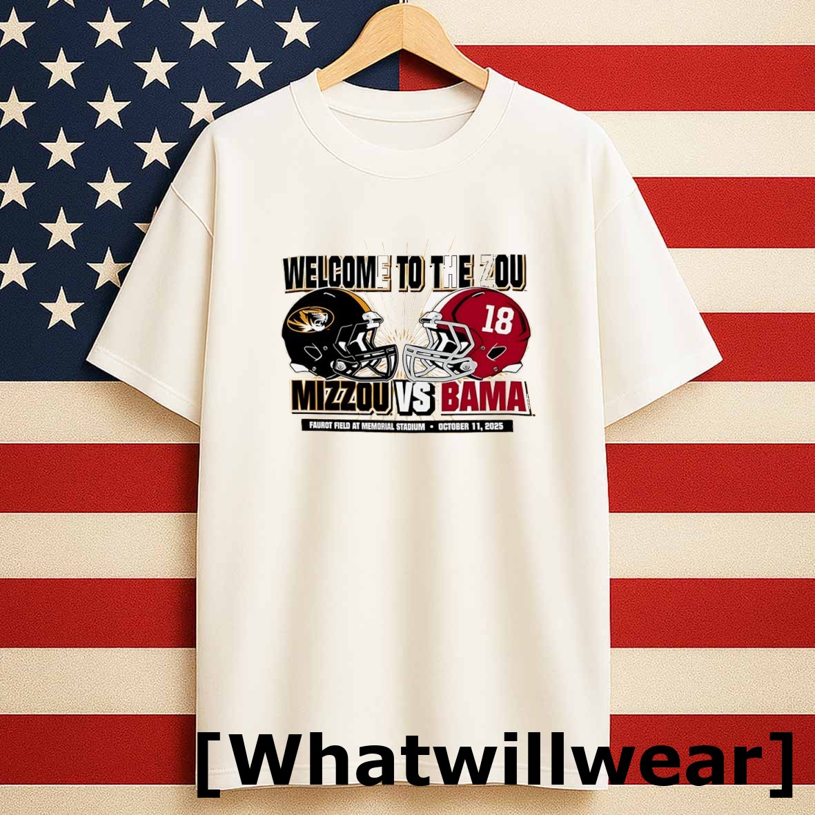 Official Welcome To The Zou Missouri Tigers Vs Alabama Crimson Tide Head To Head 2025 Tshirts Sweater