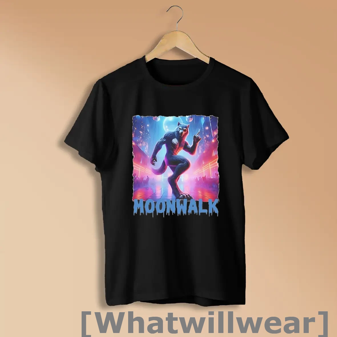 Official Werewolf Disco Moonwalk Halloween Shirts