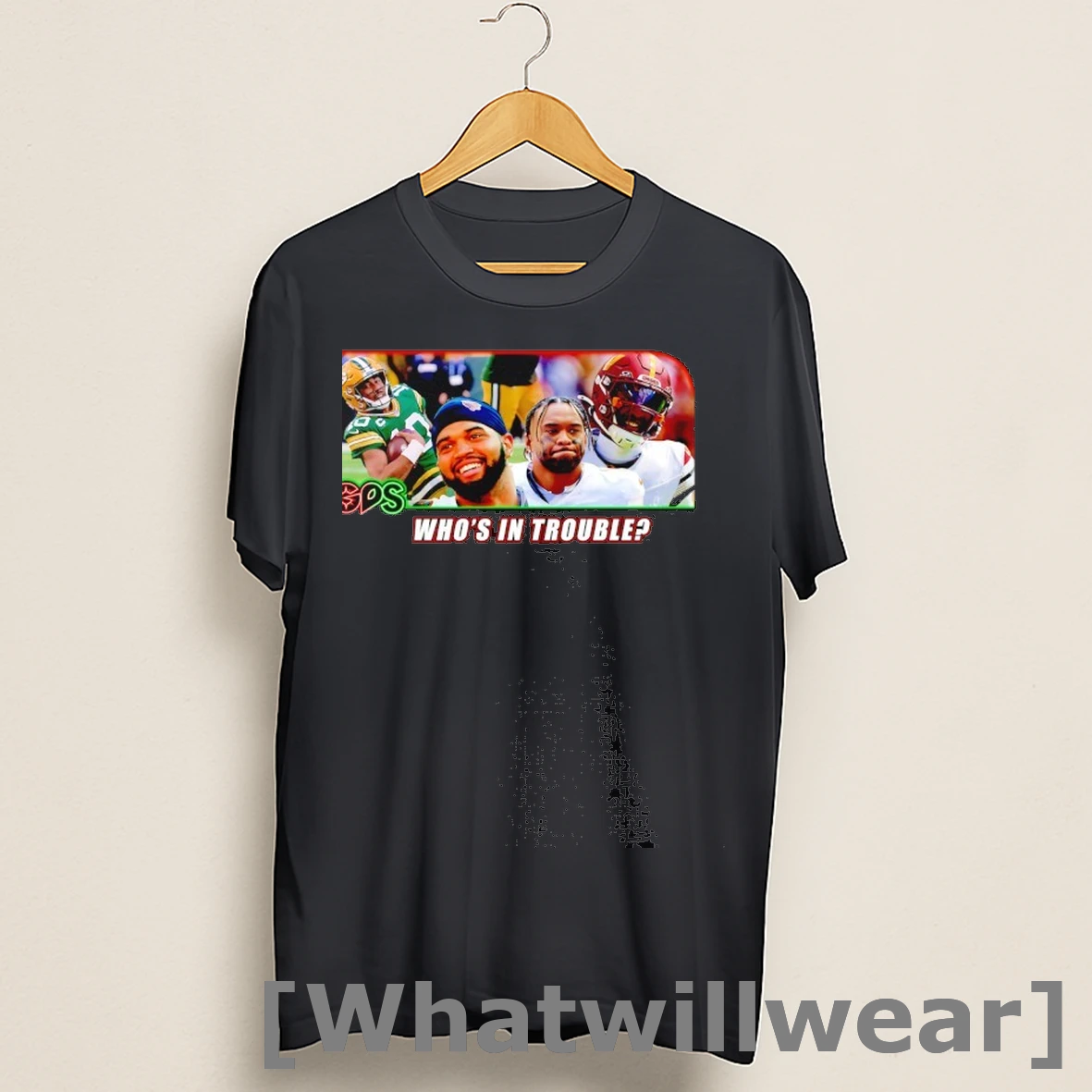 Official Whos In Trouble Jordan Love Tua Tagovailoa Jared Goff And Trevor Lawrence Shirts
