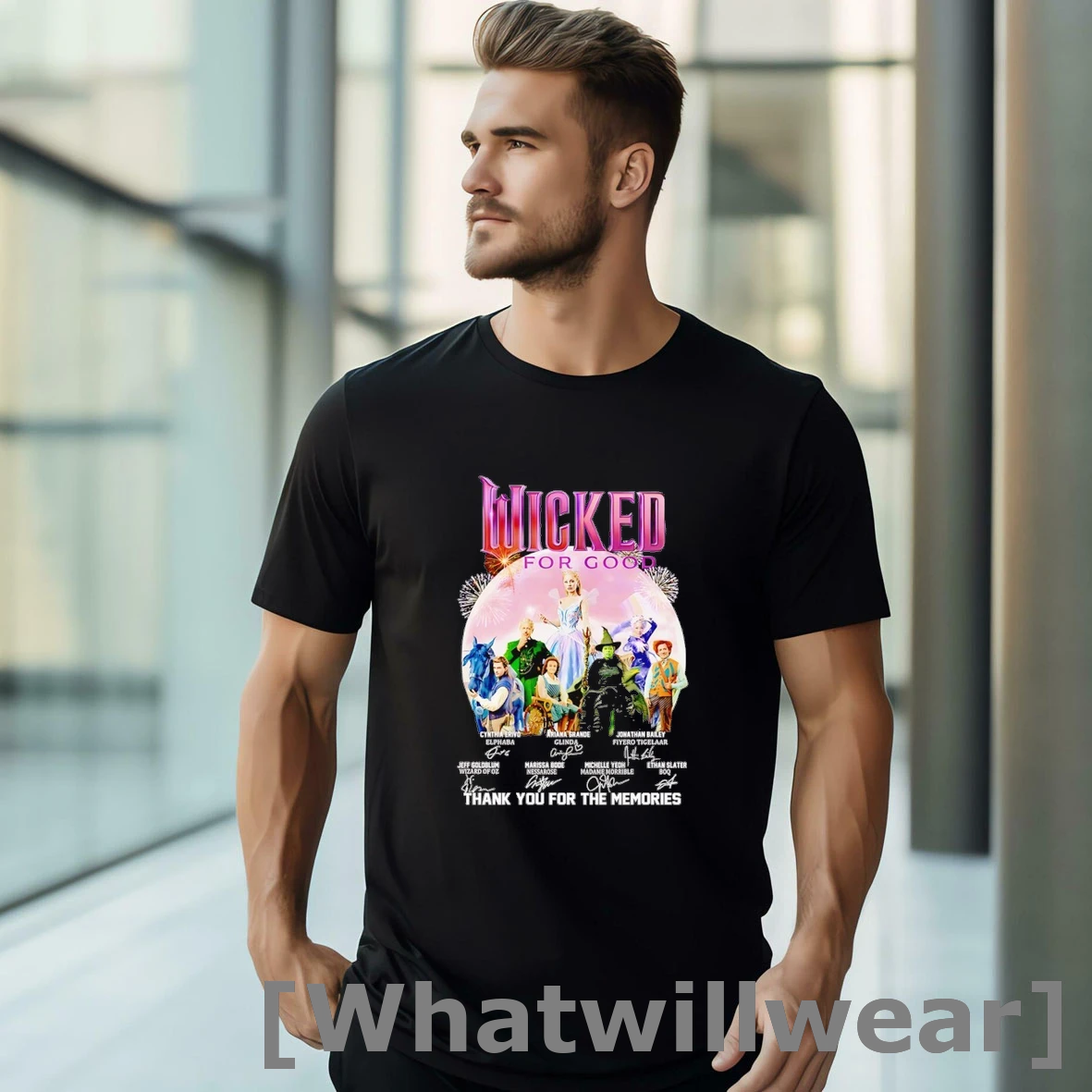 Official Wicked For Good Thank You For The Memories Tshirts Sweater
