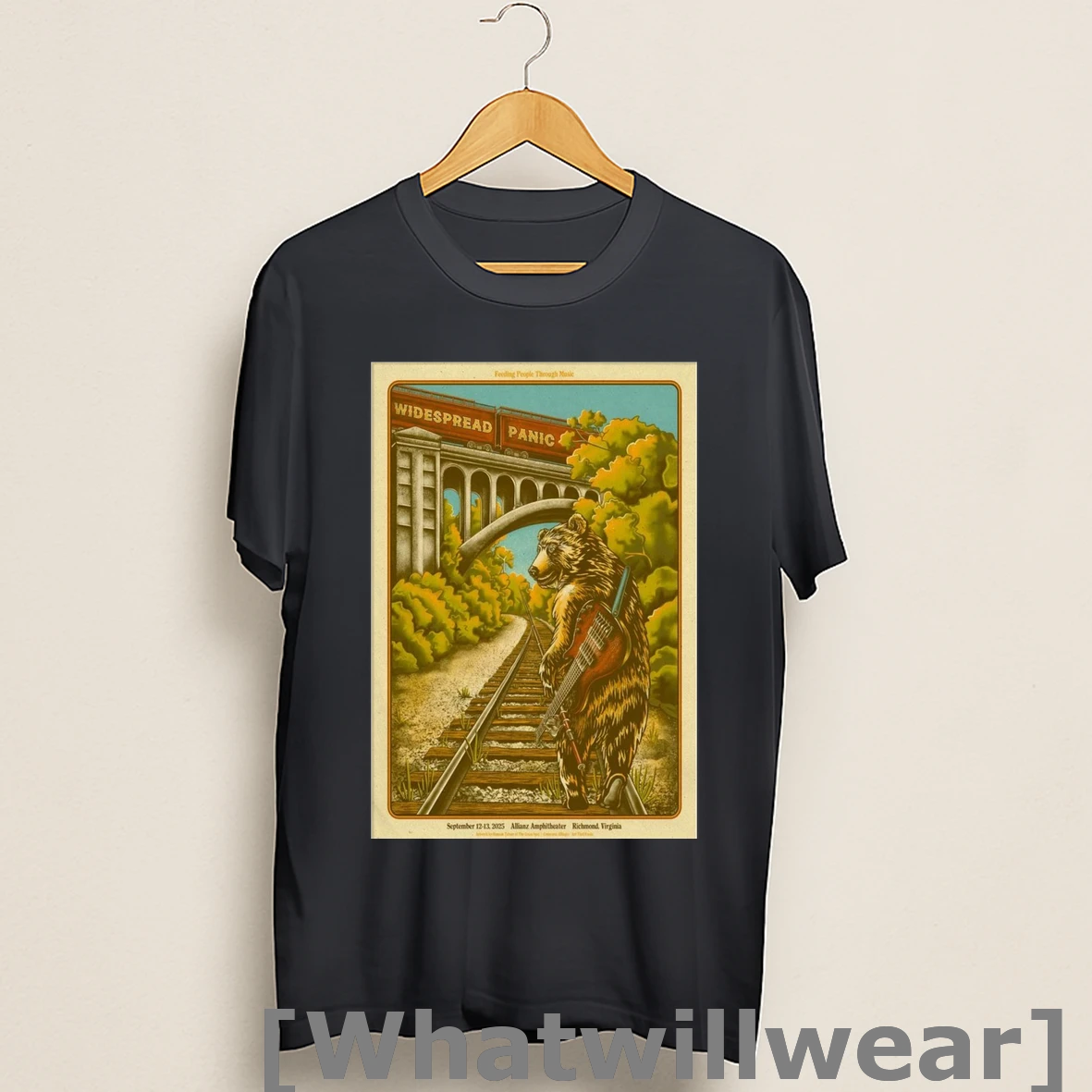 Official Widespread Panic In Richmond Va On September 12 13 2025 Shirts