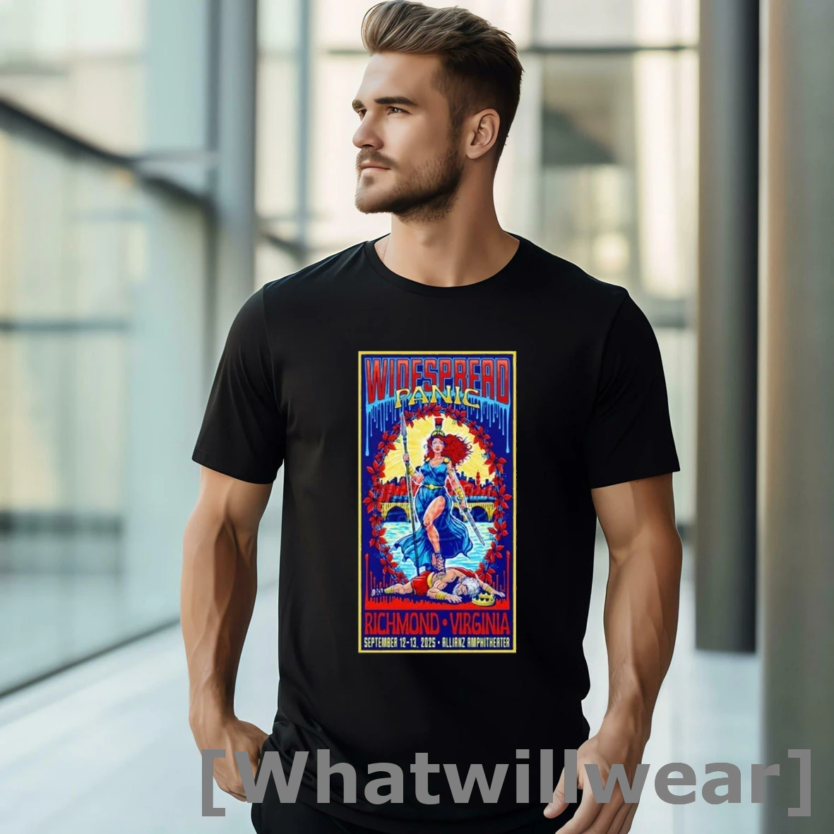 Official Widespread Panic Sep 12 13 2025 Allianz Amphitheater At Riverfront Richmond Va Shirts