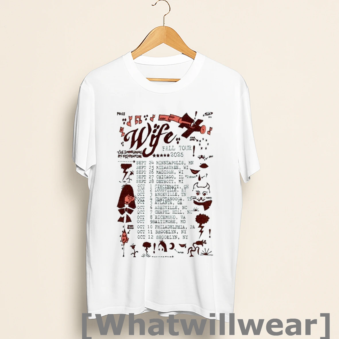 Official Wife Fall Tour 2025 Dates Shirts