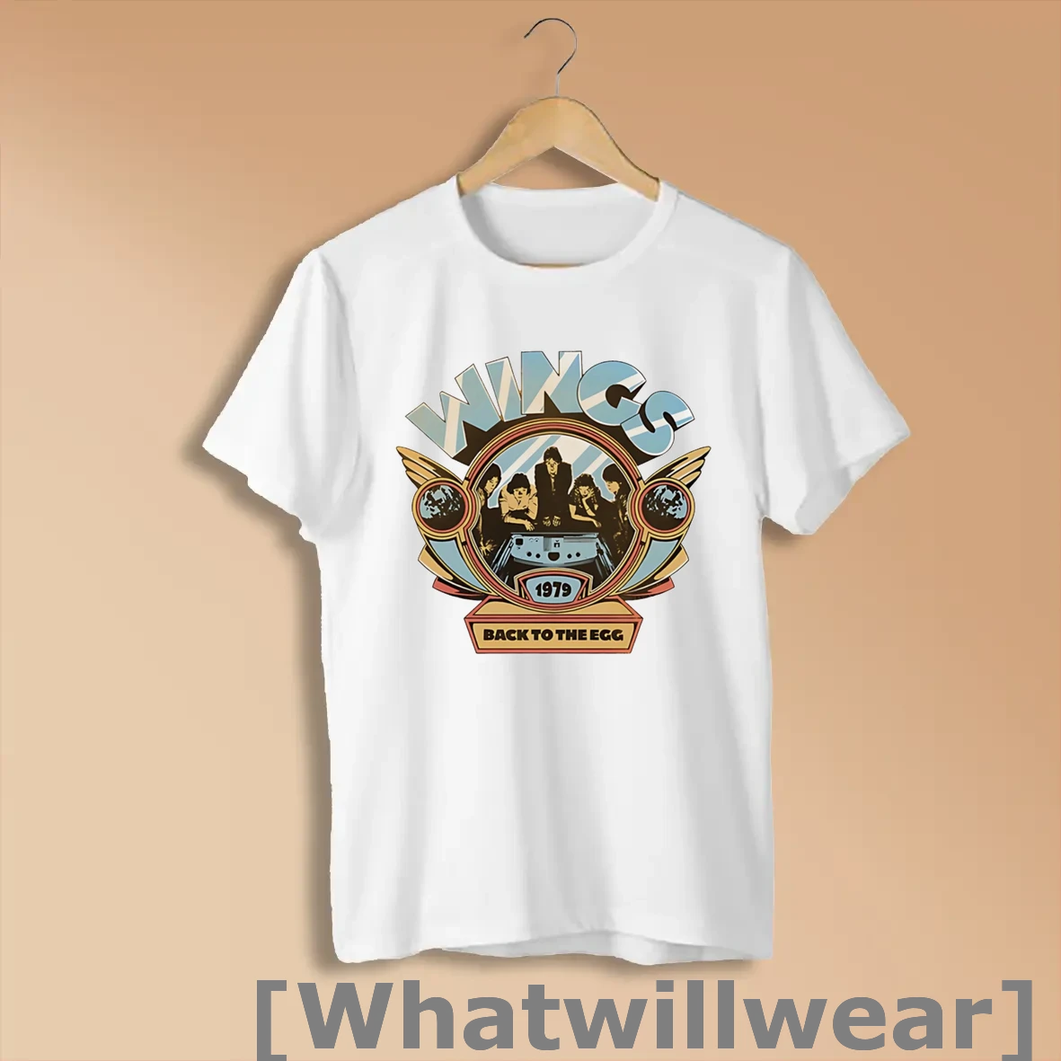 Official Wings 1979 Back To The Egg Shirts