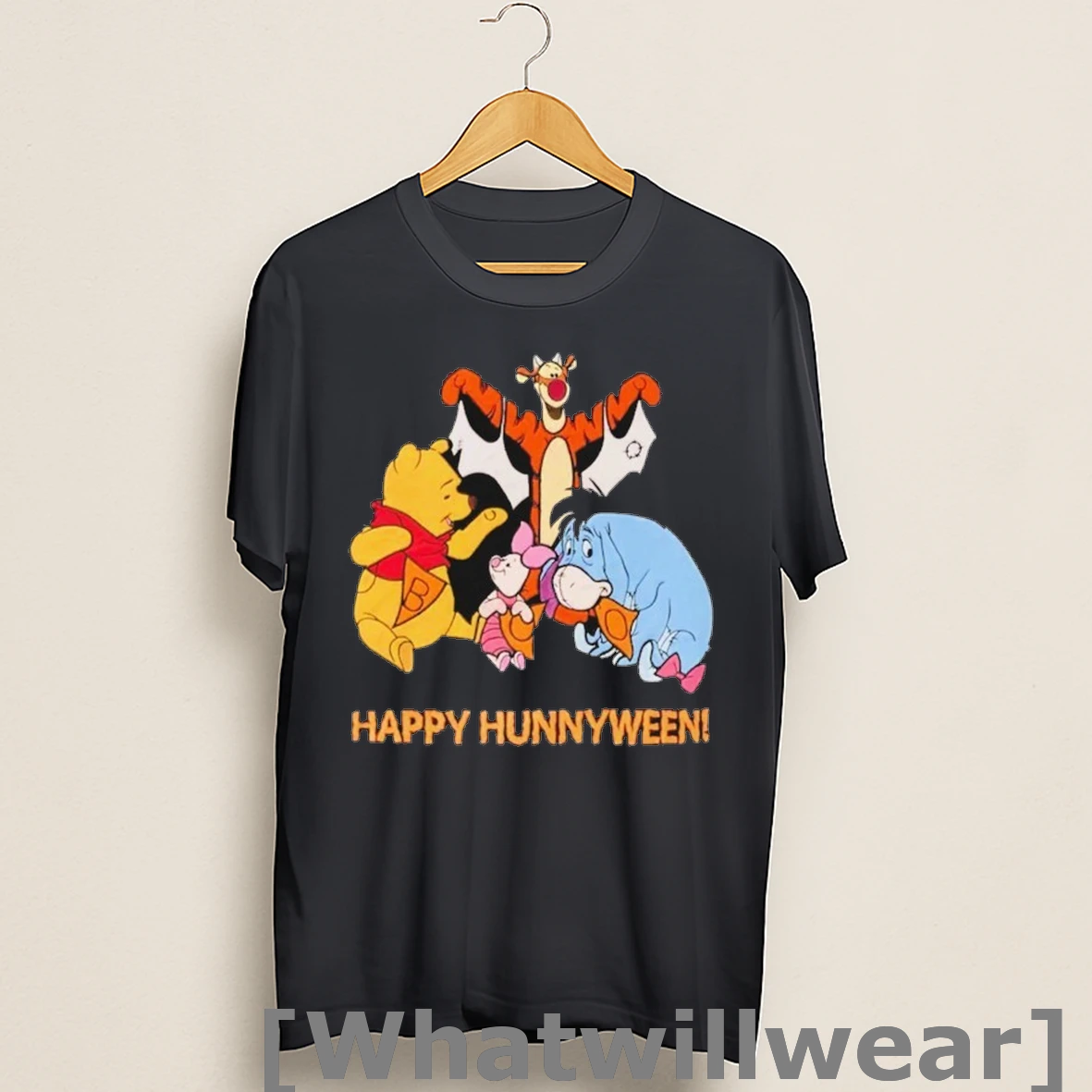Official Winnie The Pooh Happy Hunnyween Halloween Shirts