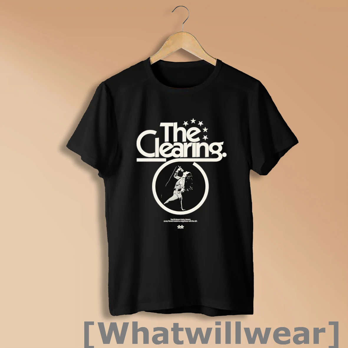 Official Wolf Alice The Clearing Black And White Shirt Sweatshirt
