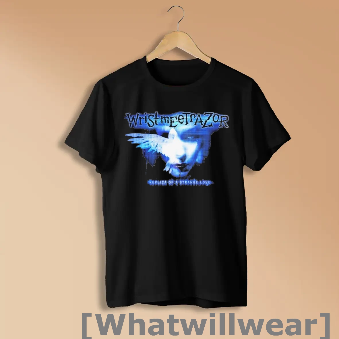 Official Wristmeetrazor Replica Of A Strange Love Morta Shirts