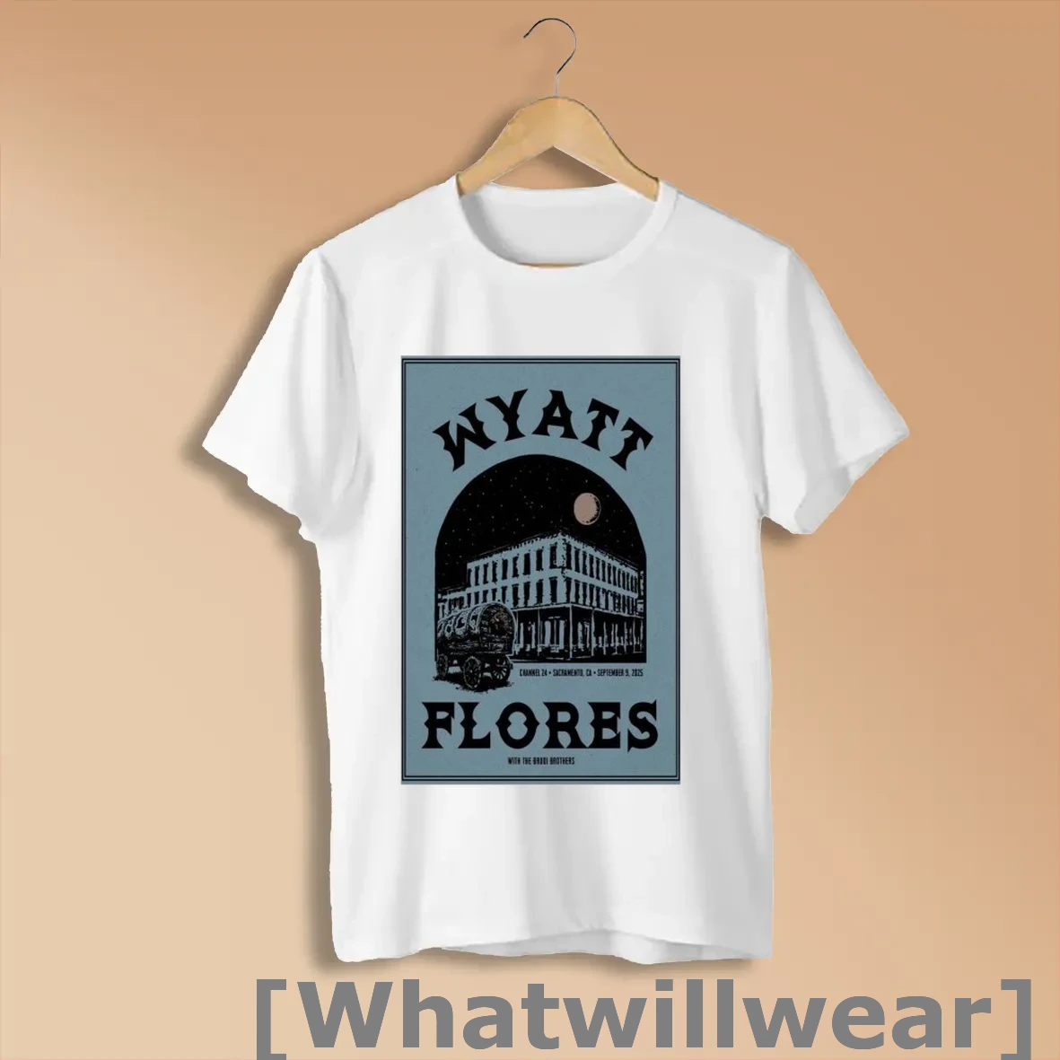 Official Wyatt Flores Sacramento Sep 09 2025 Shirts