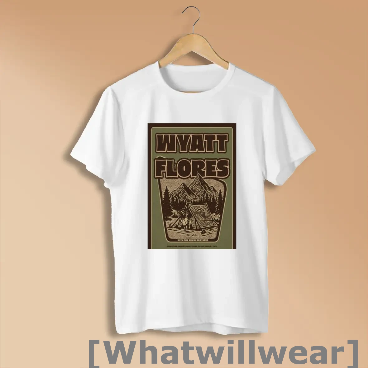 Official Wyatt Flores Tour Boise Id 09 07 2025 Shirts