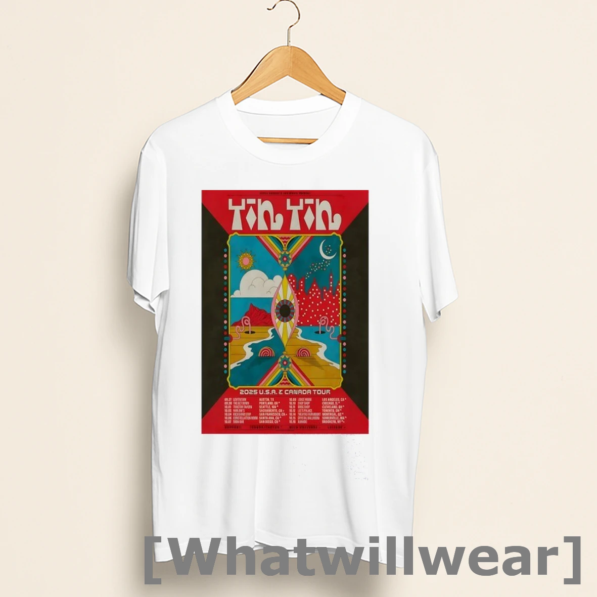 Official Yin Yin Usa And Canada Tour 2025 Shirts