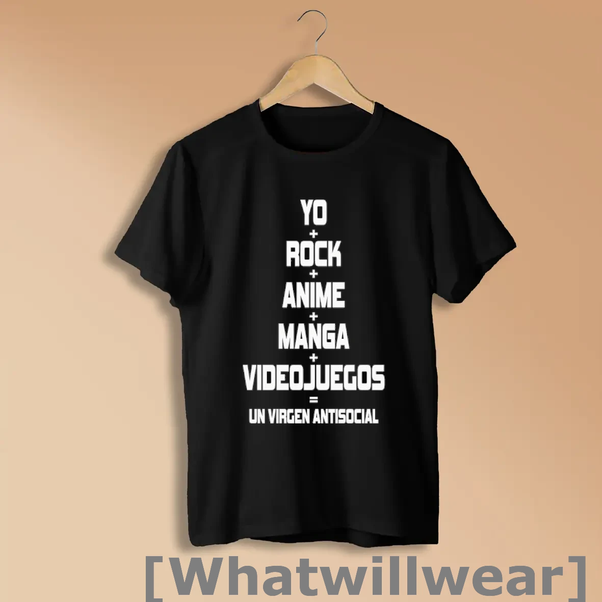 Official Yo Rock Anime Manga Videojuegos Equal Unvirgin Antisocial Shirts