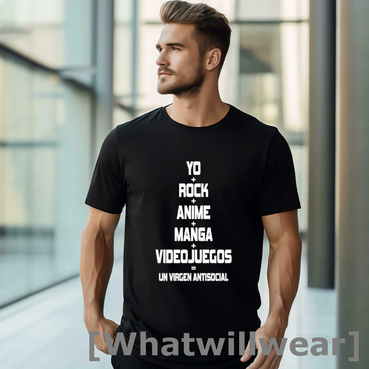 Official Yo Rock Anime Manga Videojuegos Un Virgen Antisocial Shirts