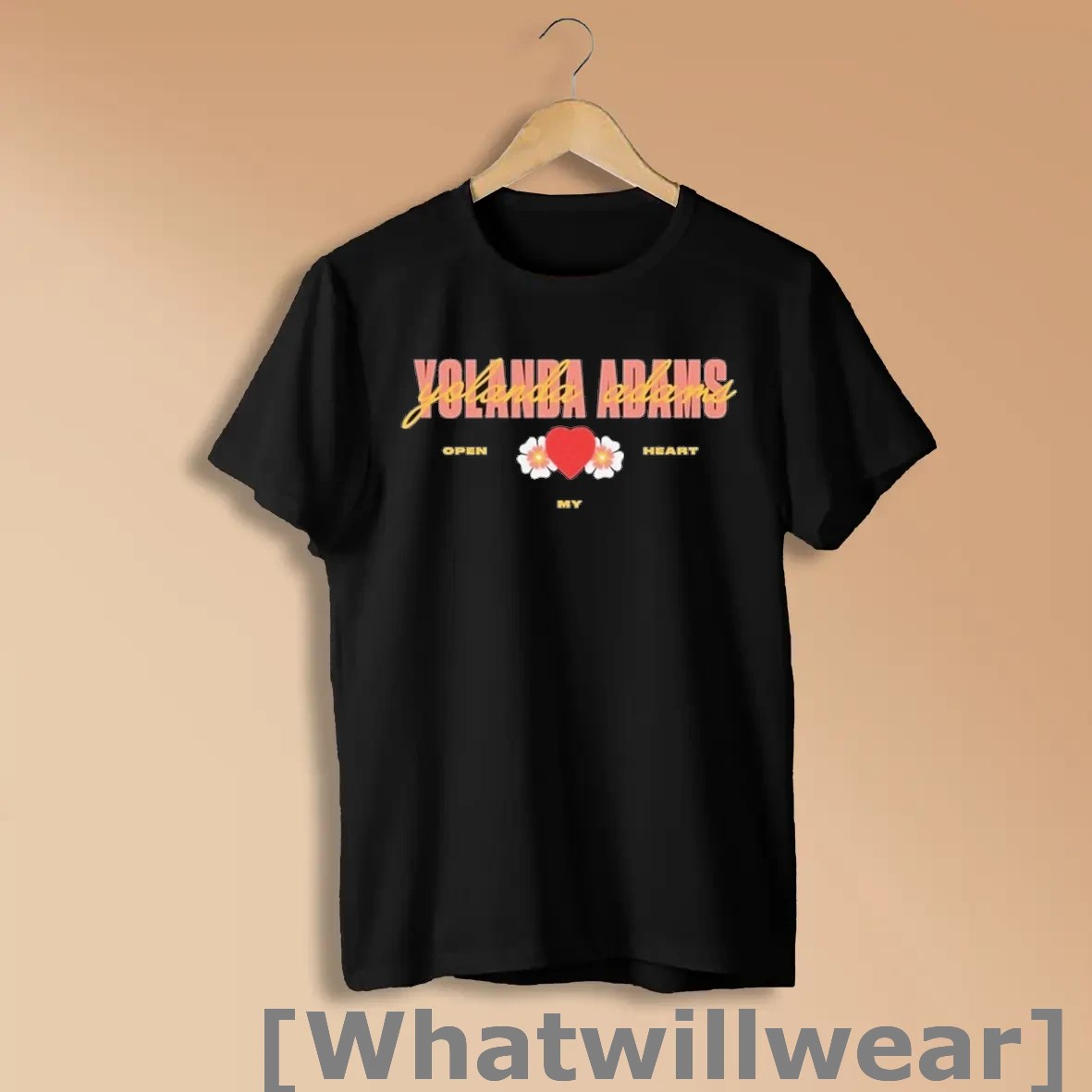 Official Yolanda Adams Open My Heart Flower Shirts