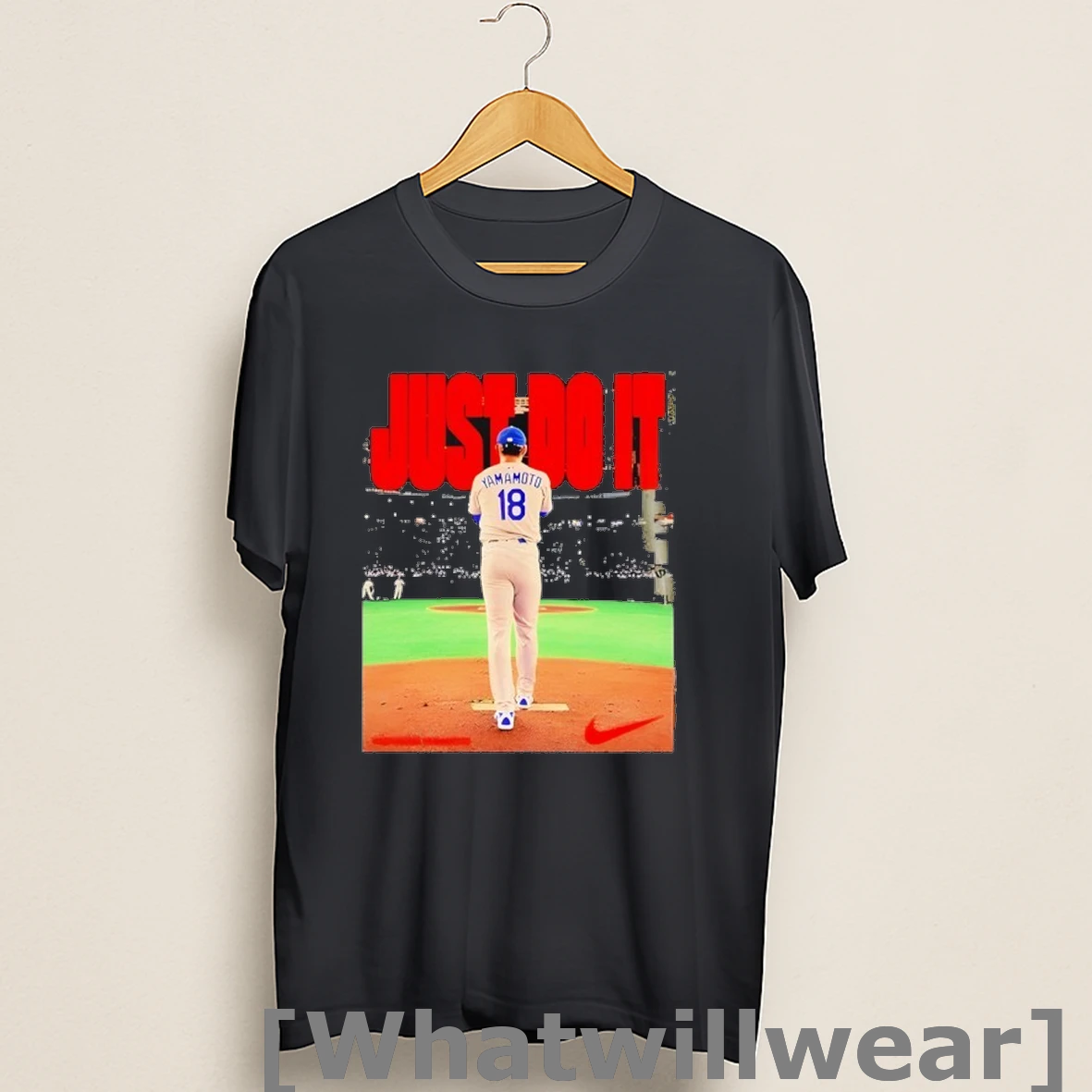 Official Yoshinobu Yamamoto Los Angeles Dodgers Just Do It Shirts